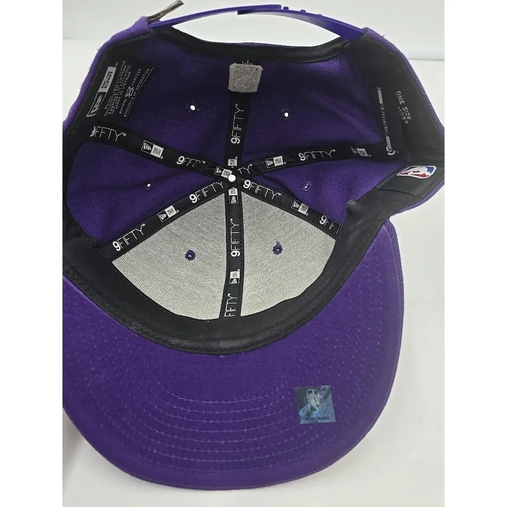 REMIXED New Era Los Angeles Lakers NBA Upside Down 9FORTY A-Frame Snapback Y2K